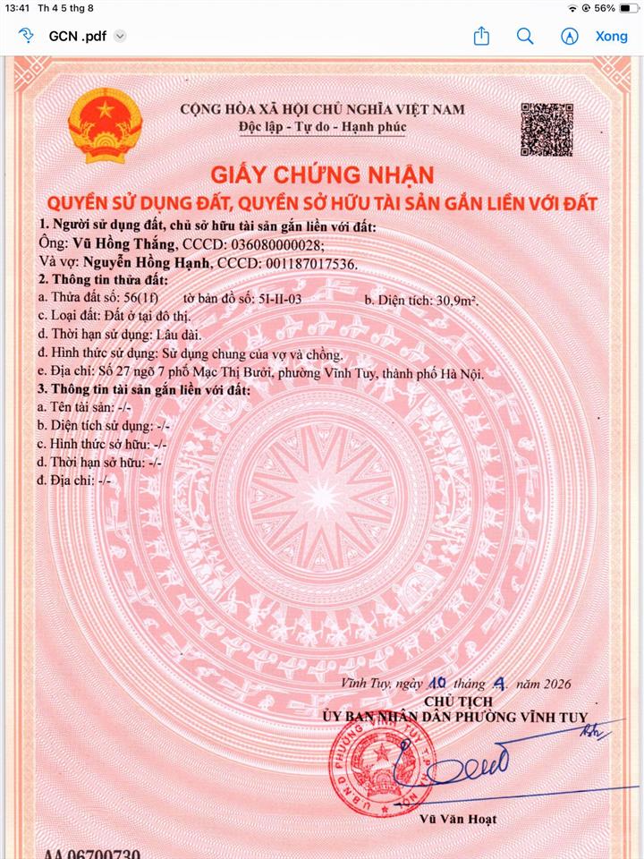 Bán nhà riêng nở hậu tại mạc thị bưởi, 11 tỷ, 30.9m2,view đẹp, hot!