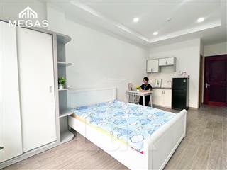 Cho thuê căn hộ studio cửa sổ thoáng, ngay unbd q2 gần new city