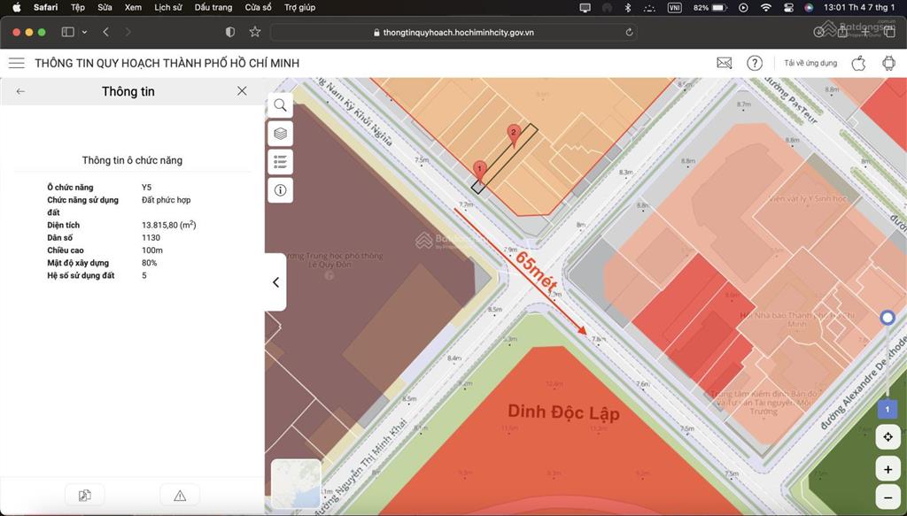 *mặt tiền ngay dinh độc lập* [172,8m2] nam kỳ khởi nghĩa