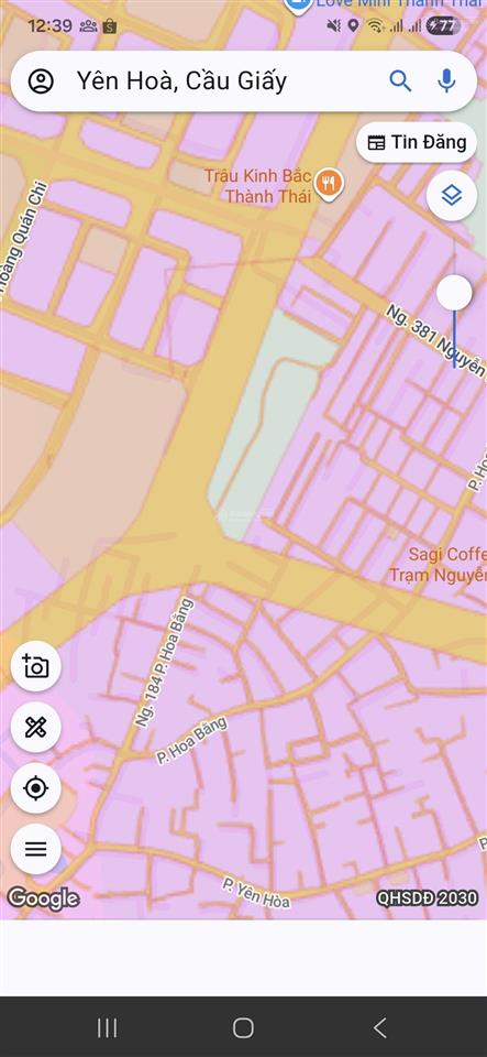 Bán gấp nhà mặt phố hoa bằng, giá đầu tư, đầu tư giữ tiền, lô góc, kinh doanh 193m2 nhỉnh 50 tỷ.