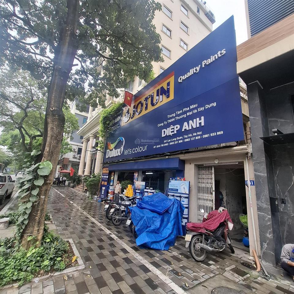 Cực hiếm, bán nhà mặt phố lạc long quân, view hồ, vỉa hè, kinh doanh đỉnh, 186m2 mặt tiền 10m 130ty