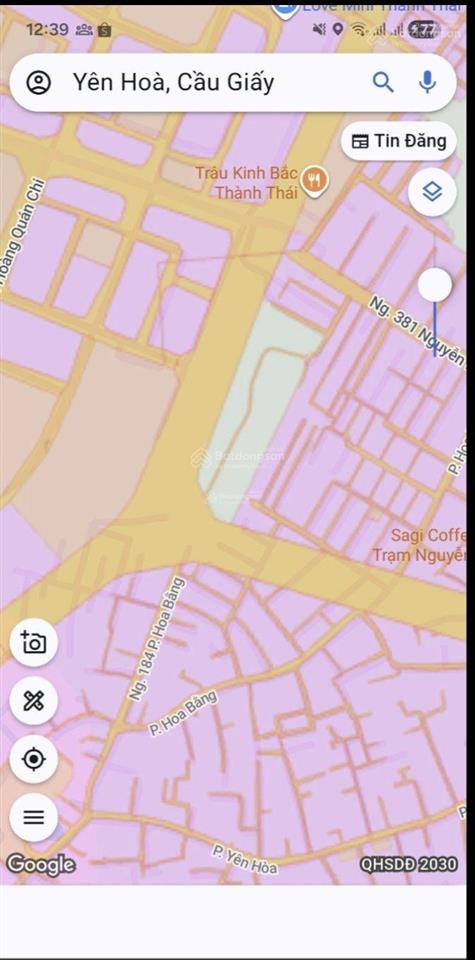 Bán gấp nhà mặt phố hoa bằng, giá đầu tư, sát vành đai 2.5,đầu tư giữ tiền,lô góc,kinh doanh 98m2