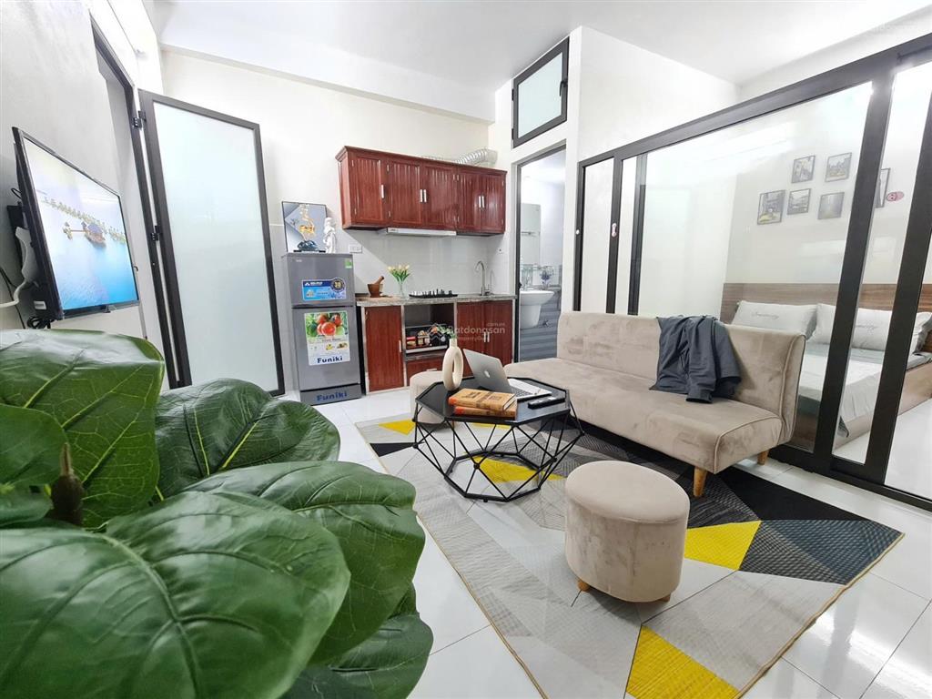 Cho thuê căn hộ ccmn 28m2 1 ngủ + khách đối diện trường đại học sư phạm