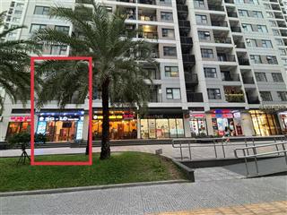 Bán shop 3 mặt tiền dòng tiền thuê 110 triệu/tháng giá 29 tỷ 500tr tại vinhomes grand park