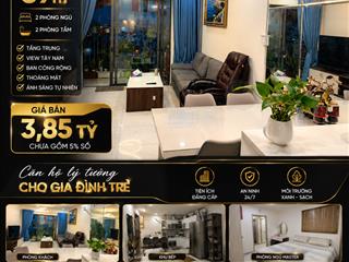 Bán căn hộ 69m2 tại viva riverside, 3,85 tỷ, 2pn, 2wc, chính chủ, giá ưu đãi
