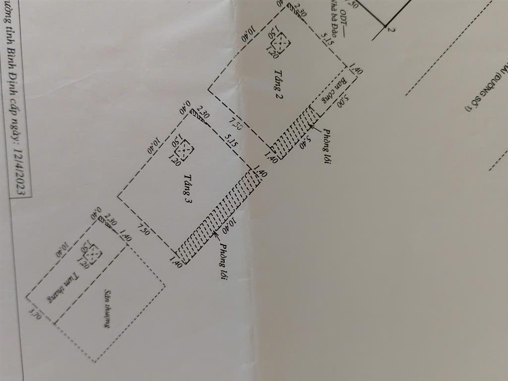 Bán nhà mặt tiền Thành Thái, phường Quy Nhơn Nam, tỉnh Gia Lai (Phường Quang Trung, TP.