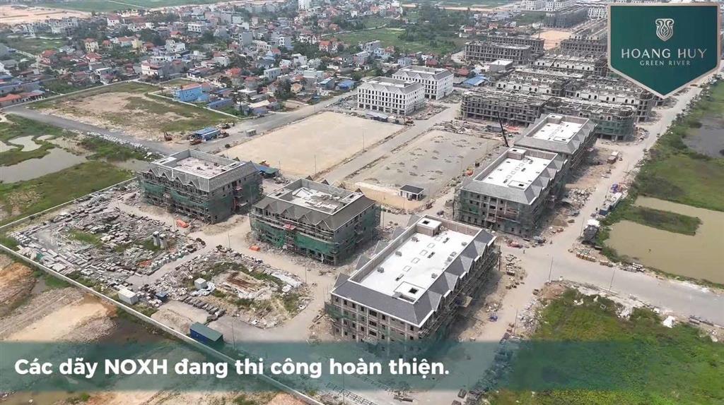 Chưa đến 7 tỷ có ngay shophouse 5 tầng mặt tiền 5,5m tại hoàng huy green hoa động thuỷ nguyên