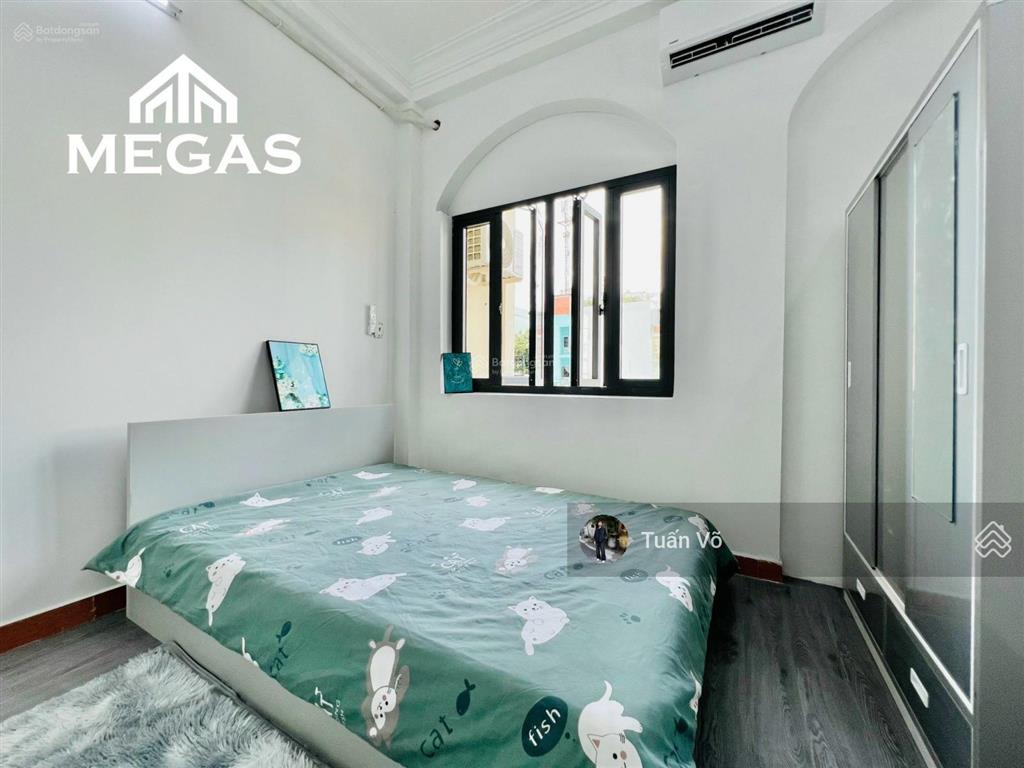 Phòng trọ sv có gác mới 100% đầy đủ nội thất, cửa sổ thoáng, gần đh văn hiến, huit