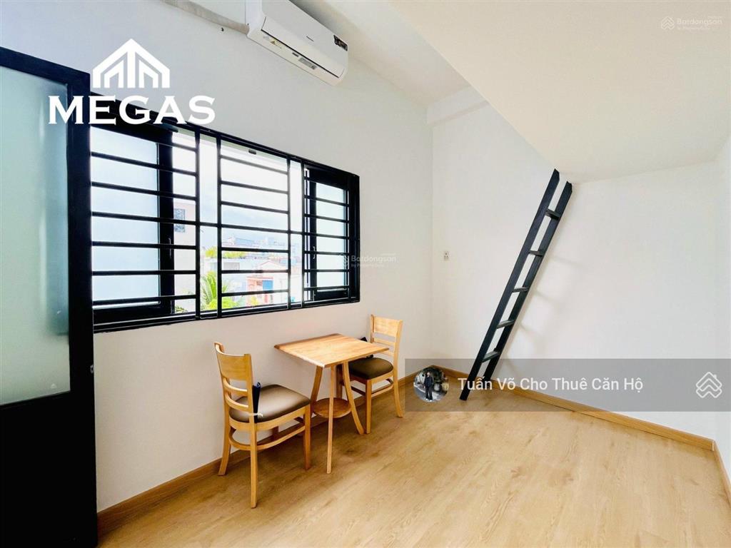 Phòng trọ sv có gác mới 100% đầy đủ nội thất, cửa sổ thoáng, gần đh văn hiến, huit