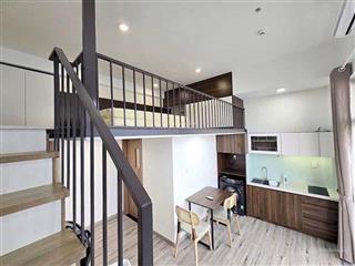 Căn hộ duplex mới xây ban công full nội thất ngay ngã tư 4 xã  thoại ngọc hầu