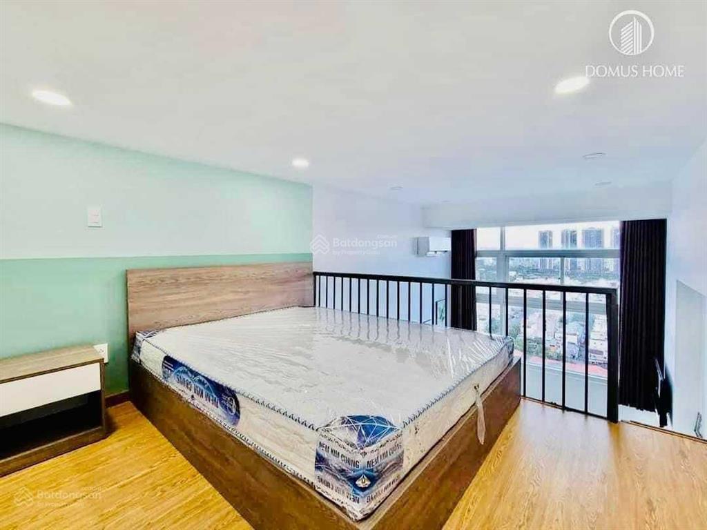 Phòng duplex cao cấp giá rẻ đầy đủ tiện nghi 35m2 gác cao ngay kênh tân hóa tân phú