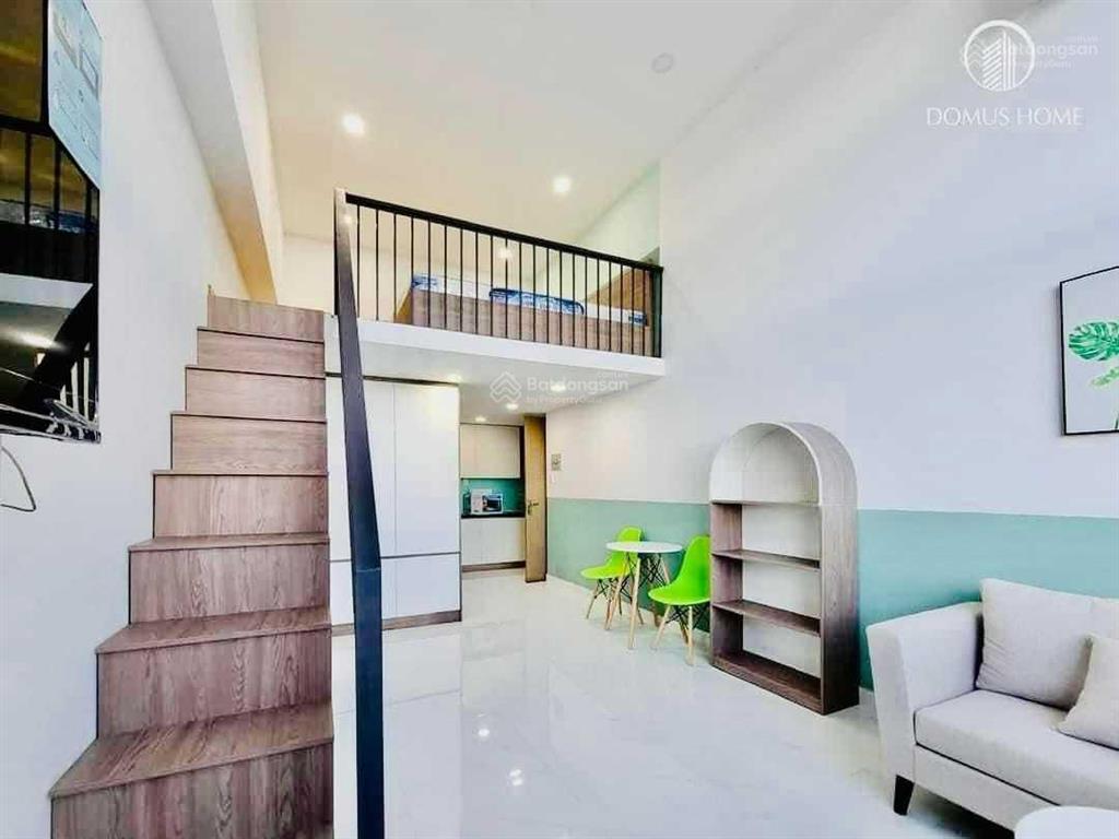 Phòng duplex cao cấp giá rẻ đầy đủ tiện nghi 35m2 gác cao ngay kênh tân hóa tân phú