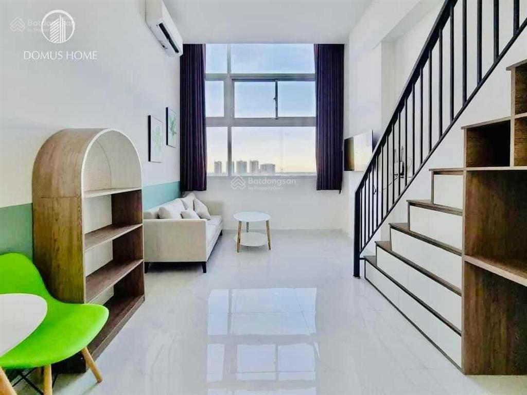Phòng duplex cao cấp giá rẻ đầy đủ tiện nghi 35m2 gác cao ngay kênh tân hóa tân phú