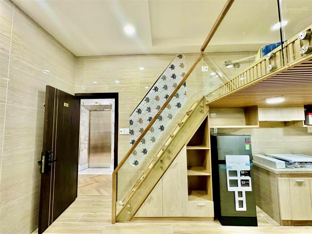 Phòng cho thuê giá tốt gác cao rộng 35m2 full nội thất ngay công viên phần mềm, quang trung, gò vấp