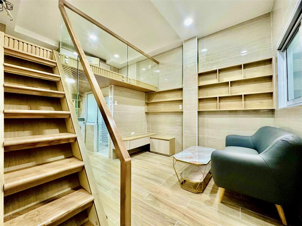 Phòng cho thuê giá tốt gác cao rộng 35m2 full nội thất ngay công viên phần mềm, quang trung, gò vấp