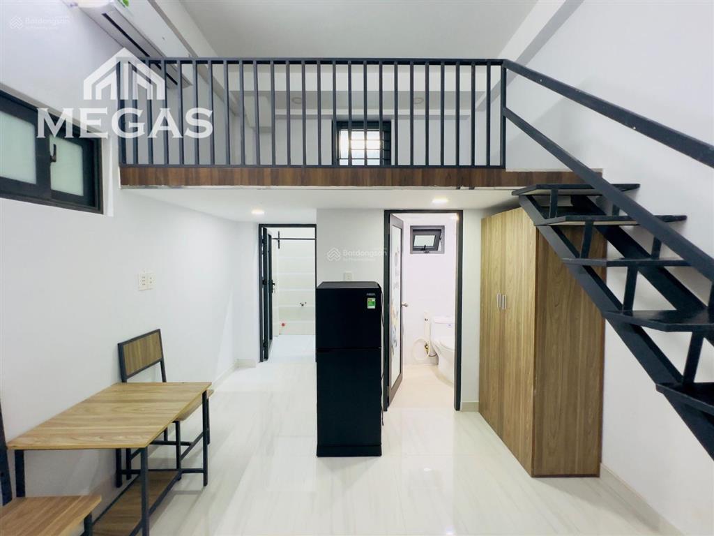 Phòng cho thuê giá tốt gác cao rộng 35m2 full nội thất ngay công viên phần mềm, quang trung, gò vấp