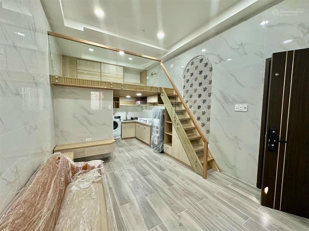 Phòng cho thuê giá tốt gác cao rộng 35m2 full nội thất ngay công viên phần mềm, quang trung, gò vấp