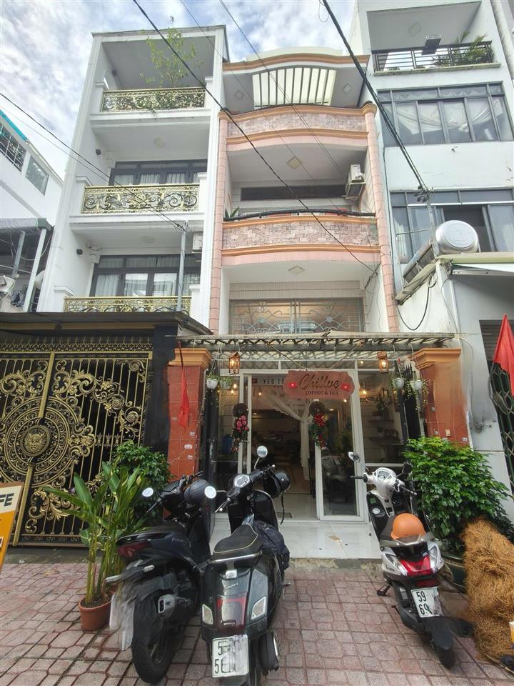 Nhà cho thuê cư xá phú lâm d, p.10  q6  4 tầng, 5pn, giá 18tr/th.