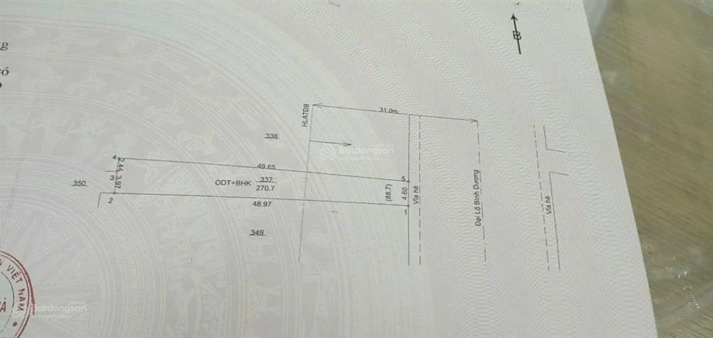Nhà mặt tiền ql13, cần tiền bán nhanh