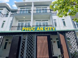 Chủ gửi bán căn nhà 1 trệt 2 lầu hoàn thiện, hoàn công giá 3ty100 vào ở ngay dự án phúc an city