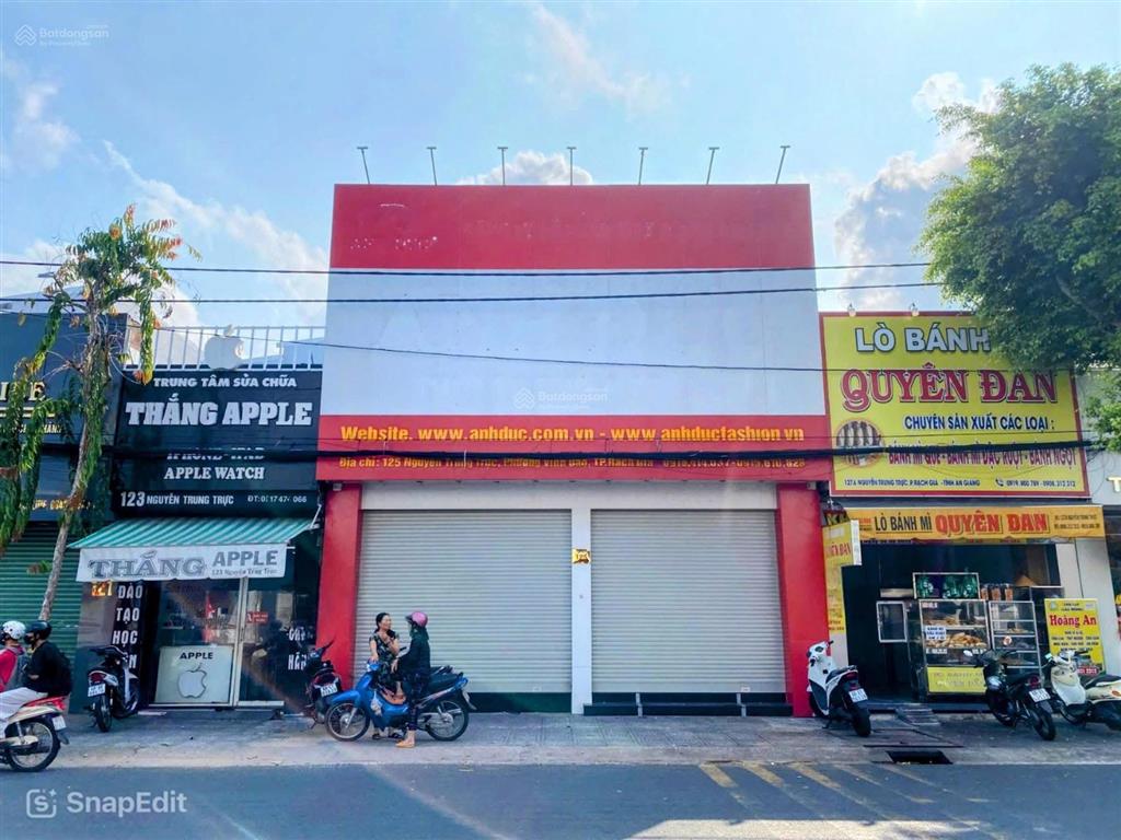 Cho thuê nhà mặt tiền vị trí đẹp đường nguyễn trung trực, phường vĩnh bảo cũ, rạch giá, kiên giang