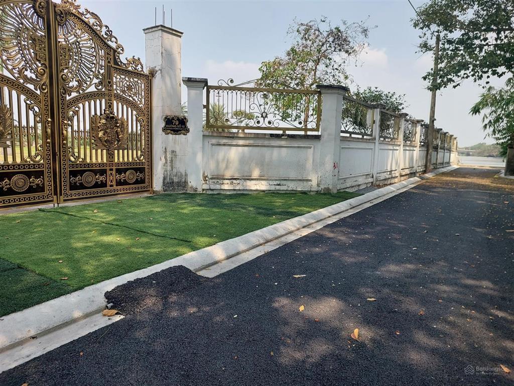 Giảm hơn 1 tỷ bán gấp 220m2 cn đất mặt tiền đường 12, chỉ 5,1 tỷ, gần sông mát mẻ
