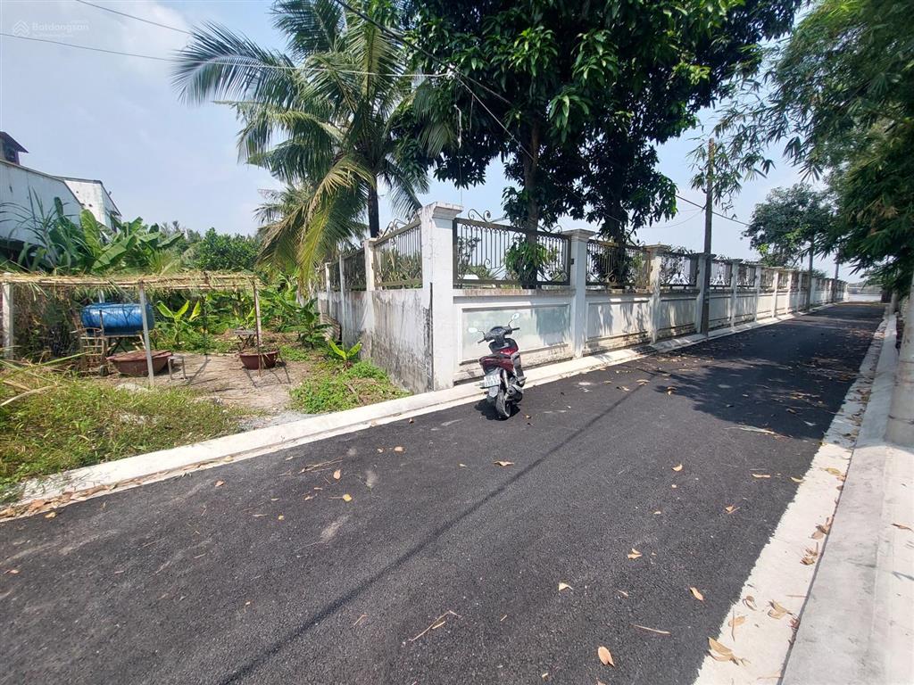 Giảm hơn 1 tỷ bán gấp 220m2 cn đất mặt tiền đường 12, chỉ 5,1 tỷ, gần sông mát mẻ