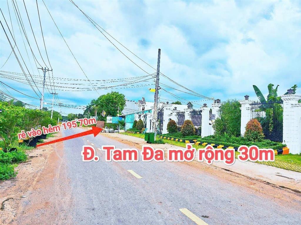 Đất 1 lô duy nhất! 81m² chỉ hơn 3 tỷ, bán đất 1 sẹc tam đa p. trường thạnh, tp thủ đức