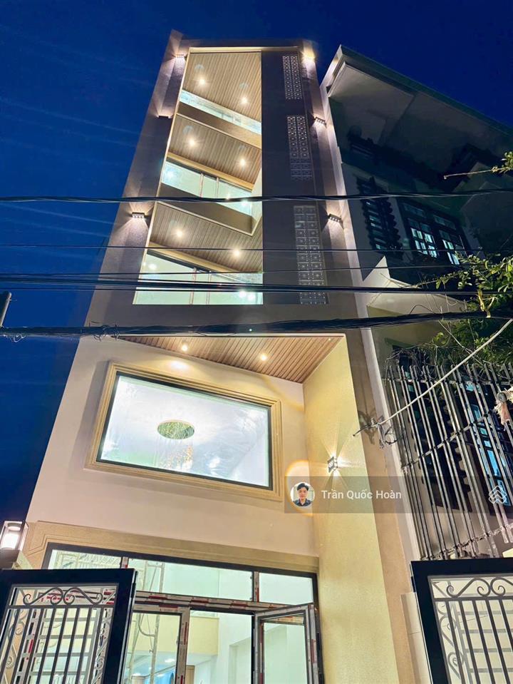 Bán nhà 1 trệt 4 lầu, thang máy, hẻm oto đường ba cu p. vũng tàu, 48m2 thổ cư giá 7 tỷ
