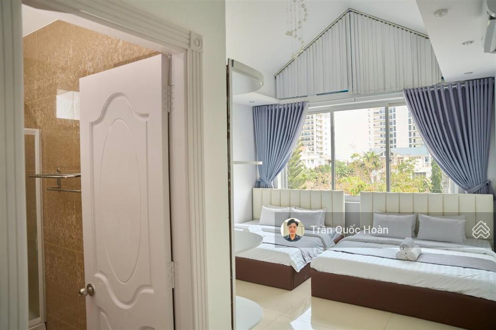 Cho thuê villa hồ bơi long cung vũng tàu, 6pn 9 giường, sức chứa 30 khách, giá 50 triệu/tháng