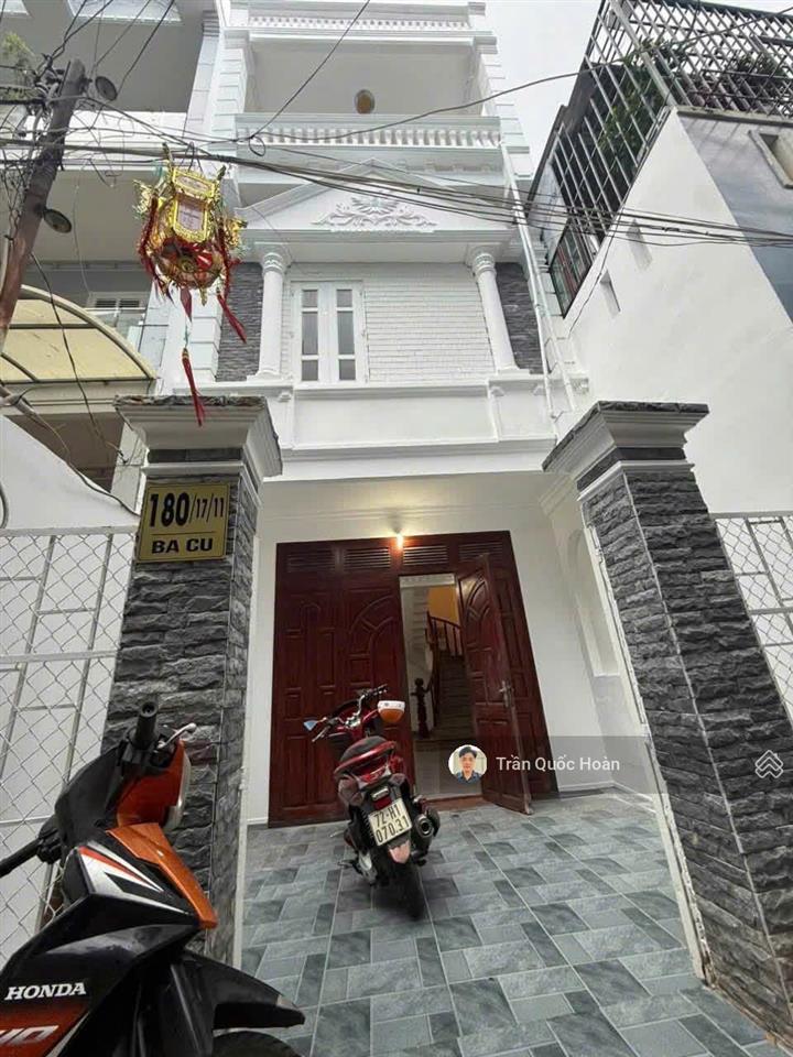 Bán nhà 1 trệt 2 lầu hẻm 180 ba cu p. vũng tàu, 68m2 thổ cư, gần bãi trước, giá 5,5 tỷ