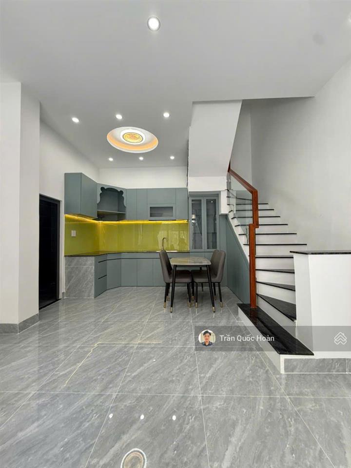 Bán nhà mới 1 trệt 2 lầu hẻm mạc đĩnh chi, 3 phòng ngủ, giá 5,6 tỷ