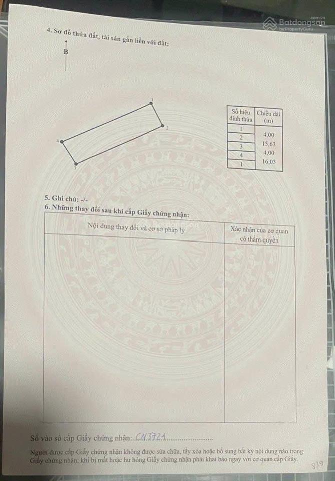 Chính chủ bán đất công hà, thuận thành dt 64m². ô tô tải vào đất. hàng xóm khu đô thị phú mỹ hưng