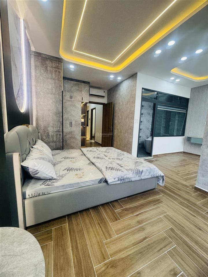 Siêu phẩm 4 tầng  thiết kế sang trọng  tinh tế  ngay phan huy ích gần trường chinh gò vấp