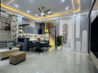 Siêu phẩm 4 tầng  thiết kế sang trọng  tinh tế  ngay phan huy ích gần trường chinh gò vấp