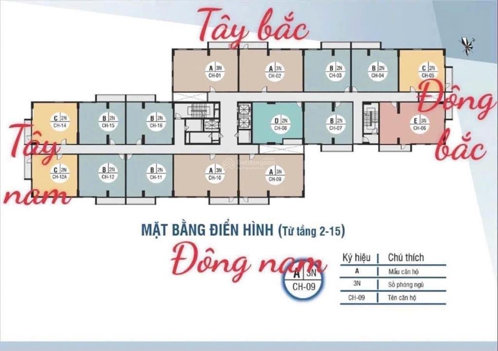 Bán căn góc 3 phòng ngủ chung cư hud ccu01 phước long nha trang giá rẻ đầu tư