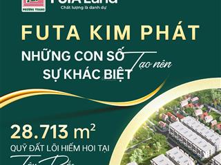 Nhà phố 4 tầng futa kim phát cách biển 800m. ân hạn gốc 5 năm. sở hữu lâu dài