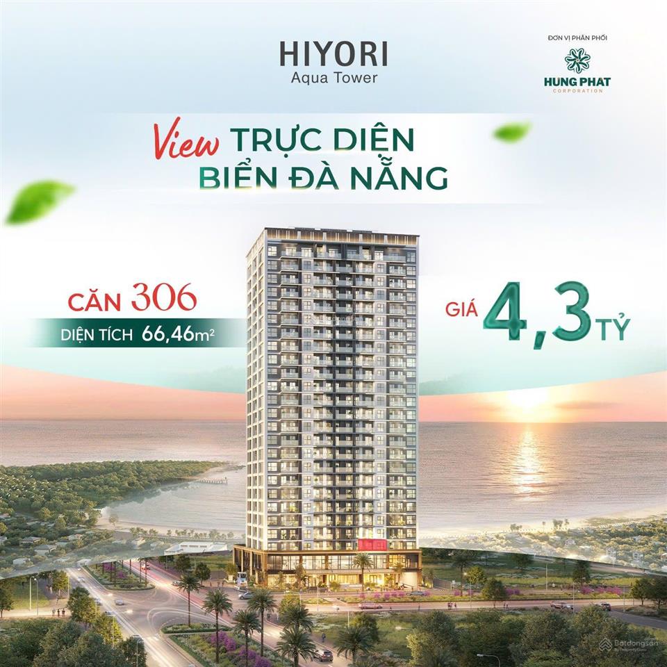 Căn view biển giá tốt cuối cùng dự án. 2pn 66m2. sở hữu lâu dài.