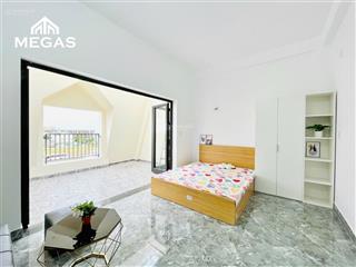 Cho thuê studio penthouse ban công và cửa sổ  tại kđt lake view city
