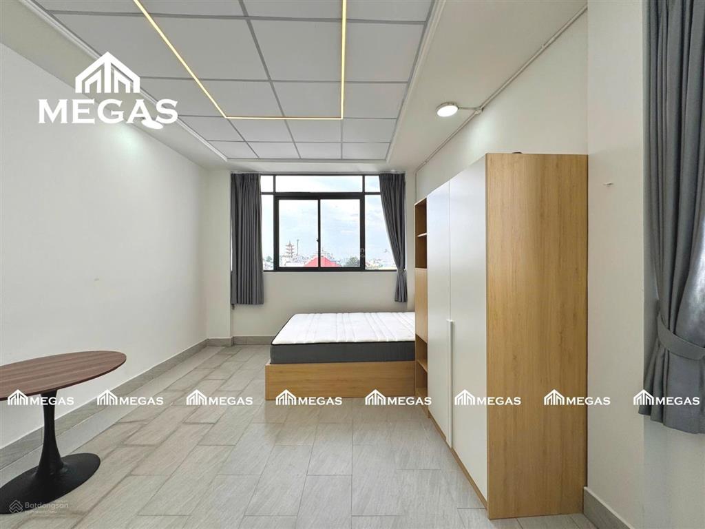Cho thuê căn hộ studio có máy giặt riêng  rộng rãi  mới 100%  cửa sổ lớn cực thoáng
