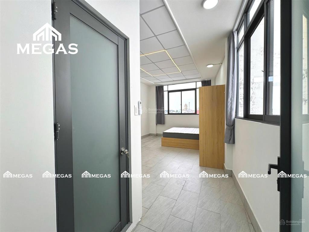 Cho thuê căn hộ studio có máy giặt riêng  rộng rãi  mới 100%  cửa sổ lớn cực thoáng