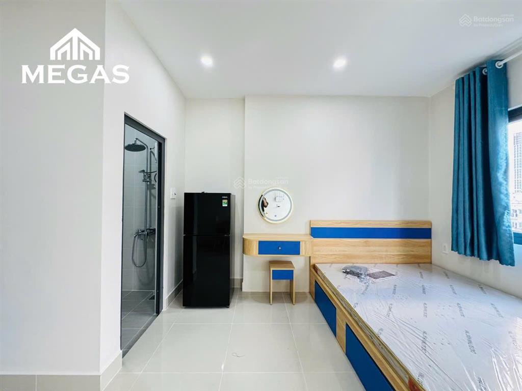 Trống sẵn căn hộ studio ban công xinh  full nội thất  thang máy  giờ giấc tự do