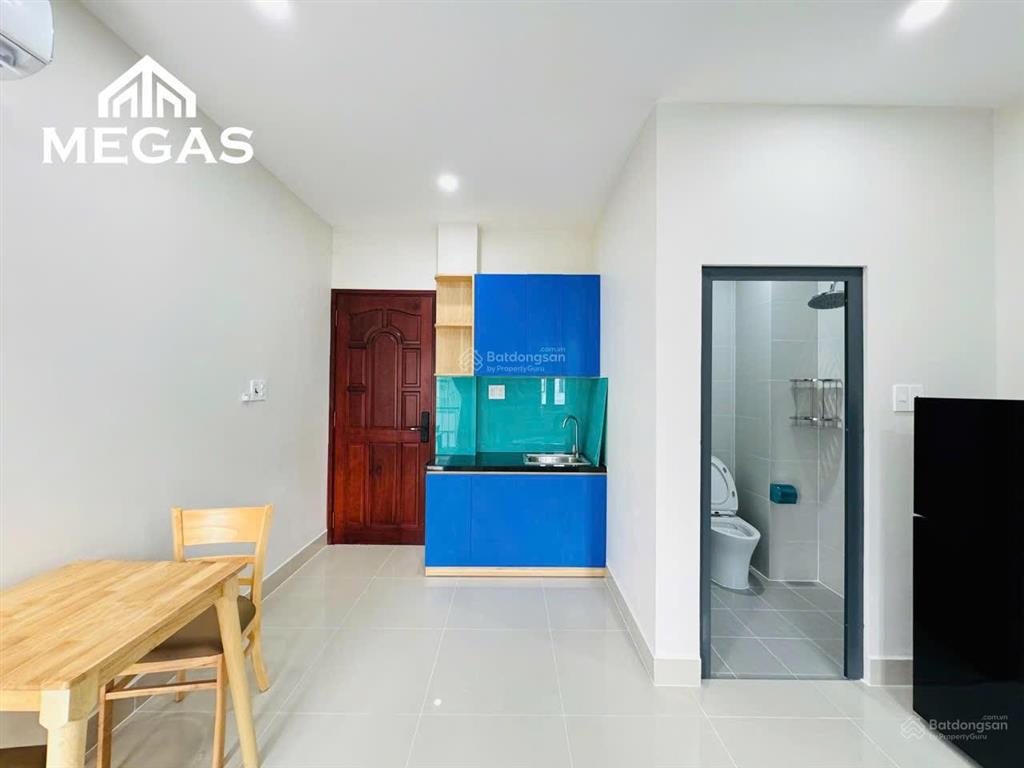 Trống sẵn căn hộ studio ban công xinh  full nội thất  thang máy  giờ giấc tự do