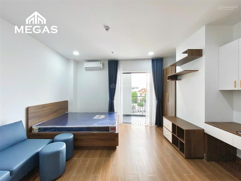Căn hộ studio cao cấp  full nội thất cực sang  có thang máy  hầm xe lớn