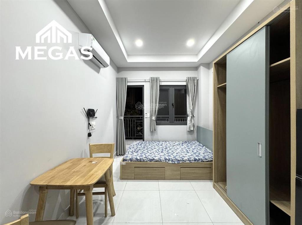 Căn hộ studio full nội thất  có ban công  có thang máy  nhà xe siêu rộng