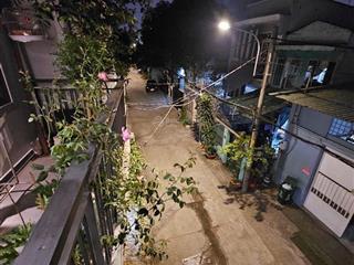 Bán nhà trệt lầu sau có phòng trọ cho thuê . 2 mặt tiền hẻm . xe hơi ngủ trong nhà .sau gigamail