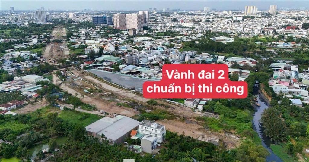 Bán 2 lô đất dt 110m2 giá đầu tư sát vành đai 2, linh đông, thủ đức giá đầu tư 5.7 tỷ