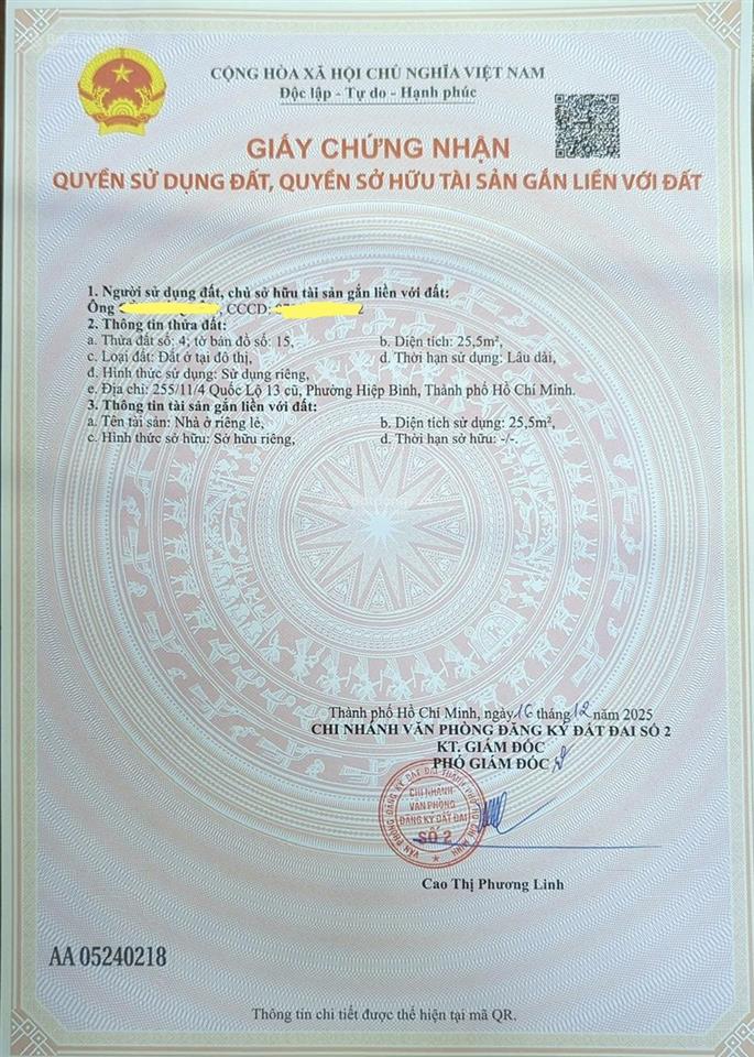 Nhà shr 33m2 ngang 6m/ql13 cũ, hiệp bình phước, thủ đức