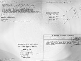 Bán nhà đất gần phan thiết đã có sổ hồng, đất có thổ cư