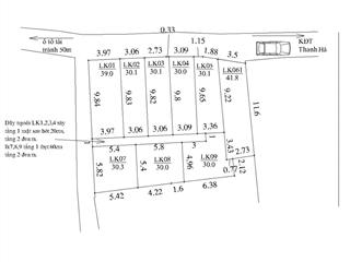 Cc cần bán 02 lô góc lk01, lk07, sổ hồng sẵn sàng giao dịch, giá cực mềm 12x/m2 (x tiểu học)